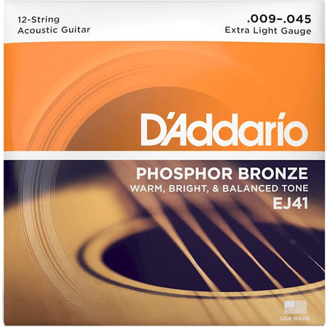 D'Addario Phosphor Bronze Acoustic Guitar Strings - Strings - D'Addario