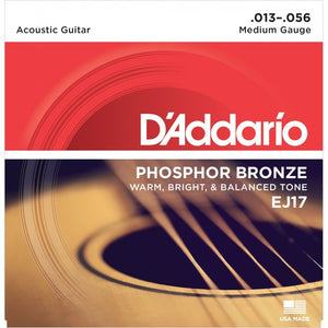 D'Addario Phosphor Bronze Acoustic Guitar Strings - Strings - D'Addario