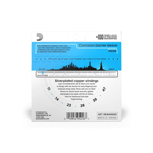 D'Addario Silk & Steel Acoustic Guitar Strings 11 - 47 Light - Strings - WM Guitars