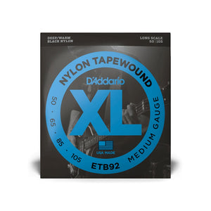 D'Addario XL Nylon Tapewound Bass Strings - Bass Strings - D'Addario