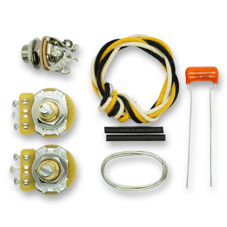 Deluxe Precision Bass Wiring Upgrade Kit (CTS, Puretone, Sprague) - Parts - WM Guitars