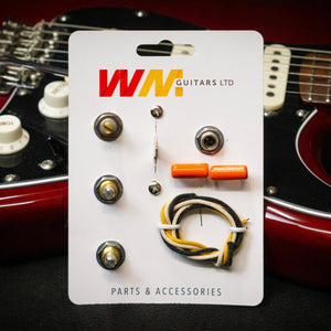 Deluxe Strat Wiring Upgrade Kit (CTS, Oak Grigsby, Puretone, Sprag) - Parts - WM Guitars