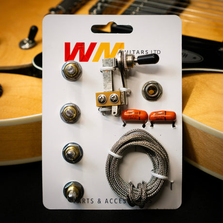 Deluxe Vintage 335 Wiring Upgrade Kit (CTS Vintage Taper, Puretone, NOS Sprague) - Parts - WM Guitars