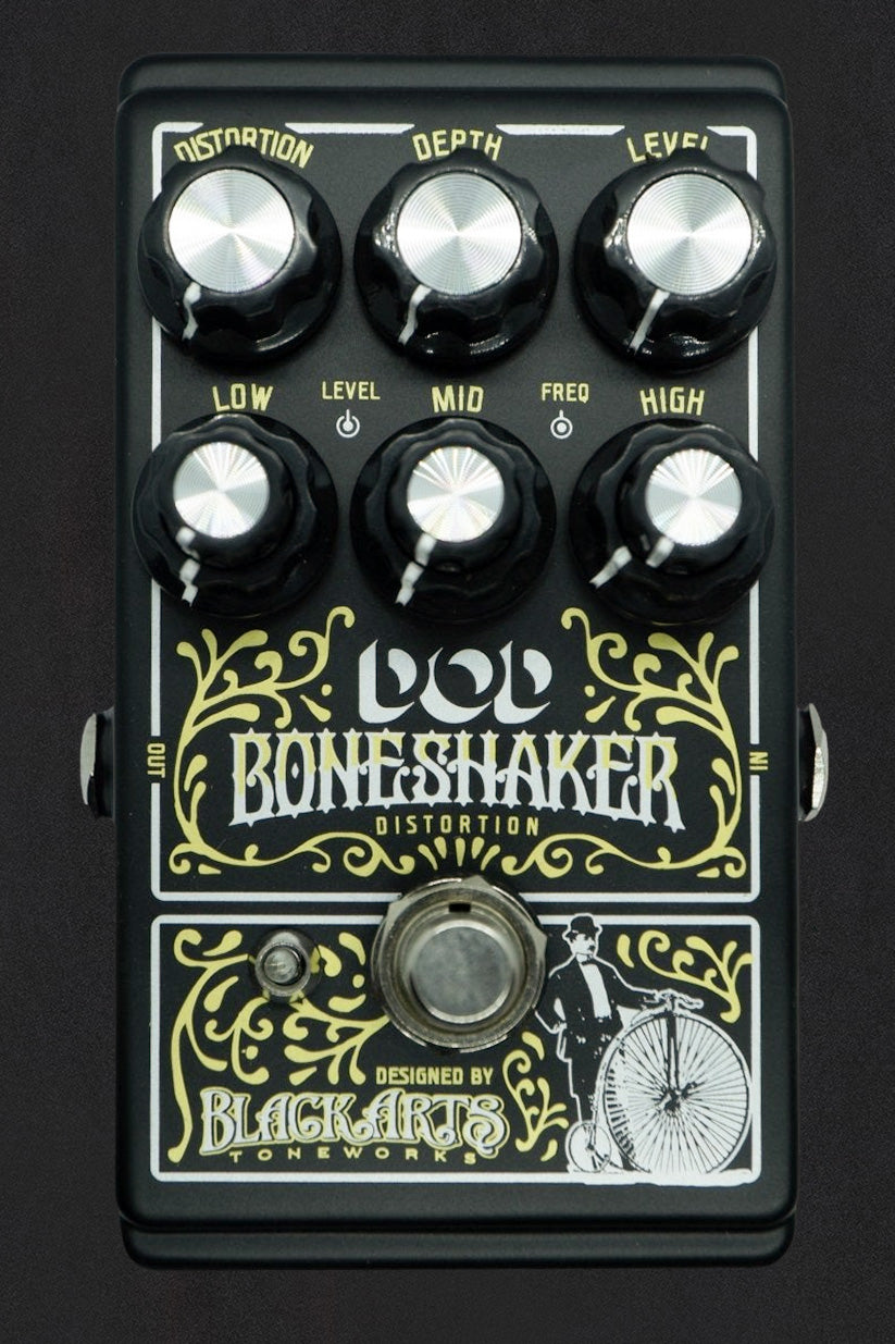 DOD Boneshaker Distortion Pedal with 3-Band Parametric EQ