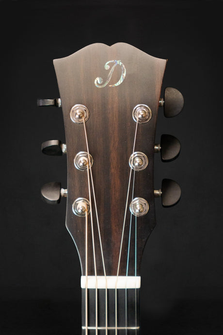 Dowina Danubius GACE DS Antique Series Electro - Acoustic Guitar (Dolomite Spruce & Ebony) - Acoustic Guitars - Dowina