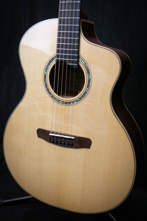 Dowina Granadillo GAC TS Master Series Acoustic Guitar (Thermo Cured Swiss Spruce & Granadillo) - Acoustic Guitars - Dowina