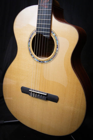 Dowina Padauk HC Master Series Hybrid Guitar (Thermo Cured Swiss Spruce & Padauk) - Acoustic Guitars - Dowina