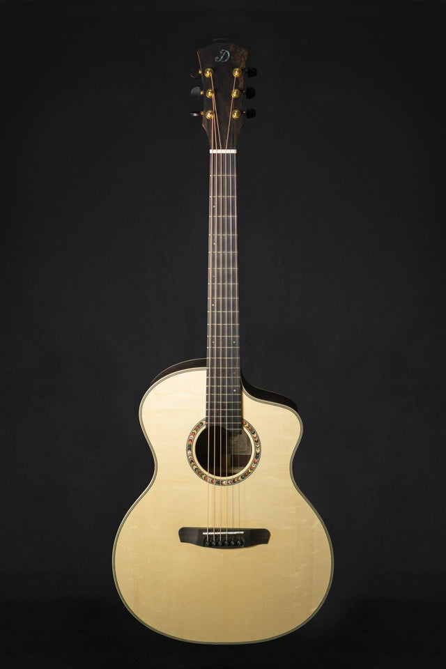 Dowina Vintage Series Cabernet GAC (Swiss Spruce & Indian Rosewood) - Acoustic Guitars - Dowina