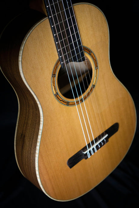 Dowina Vintage Series Chardonnay Bona Vida Hybrid (Cedar & Walnut) - Classical Guitars - Dowina