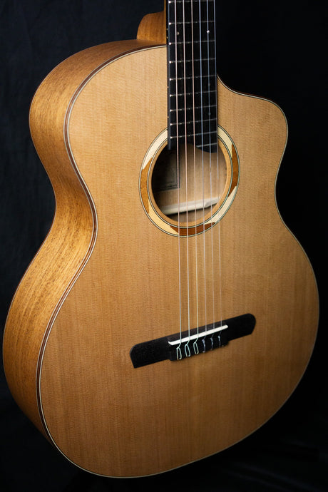 Dowina Vintage Series Sauvignon HC Nylon (Western Red Cedar & Khaya Mahogany) - Acoustic Guitars - Dowina