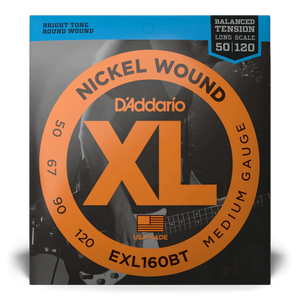 D'Addario XL Nickel Wound Bass Strings