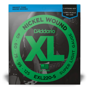 D'Addario XL Nickel Wound Bass Strings
