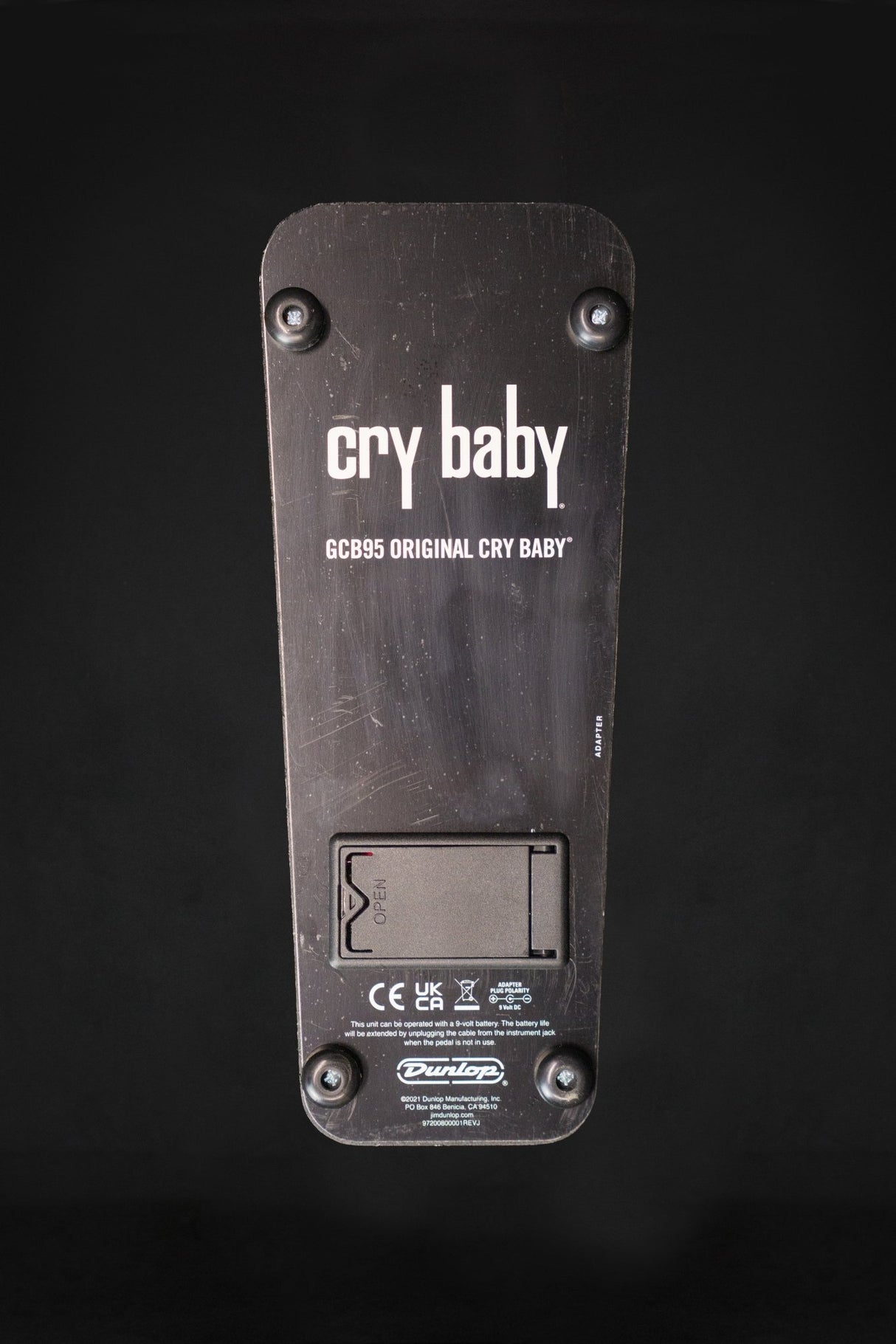 Dunlop GCB95 Cry Baby Original Wah Pedal - Effect Pedals - Dunlop