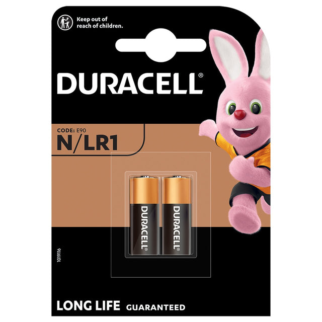 Duracell N/LR1 Batteries E90 (2 Pack) - Batteries - Duracell