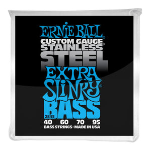 Ernie Ball Custom Stainless Steel Bass Strings - Bass Strings - Ernie Ball