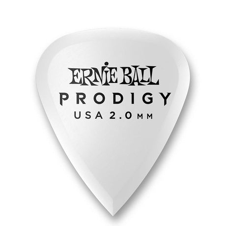 Ernie Ball Prodigy Guitar Picks Standard 2.0mm White (6 Pack) - Picks - Ernie Ball