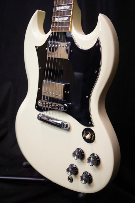 Gibson SG Special Edition Ivory White 2011' (Pre - Owned) - Electric Guitars - Gibson