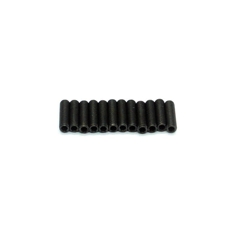 Grub Screws (Black) x 12 - Parts - WM Guitars