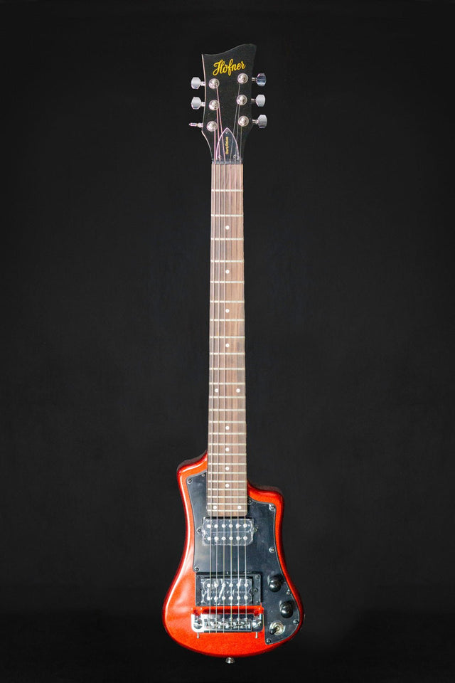 Höfner HCT Shorty Deluxe - Red - Electric Guitars - Höfner