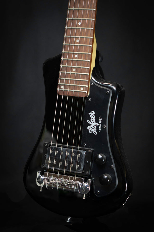 Höfner HCT Shorty Guitar (Black) - Electric Guitars - Höfner