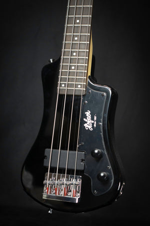 Höfner Shorty Bass Guitar Black - Bass Guitars - Höfner