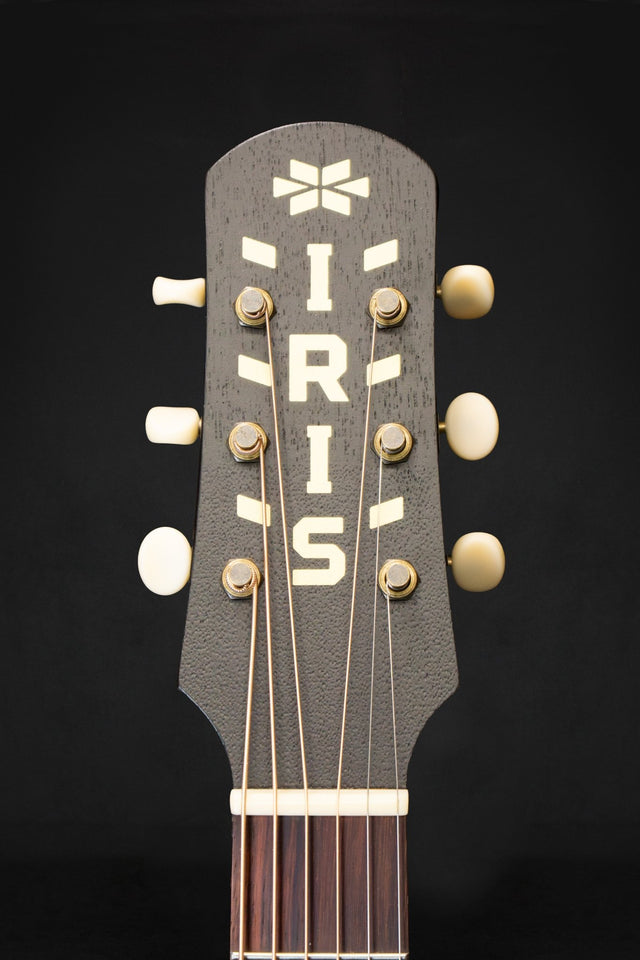 Iris AB Natural Model Small Jumbo Acoustic Guitar - Acoustic Guitars - Iris