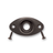 Jack Plate Oval 2 Hole (Various Finishes) - Parts - WM Guitars