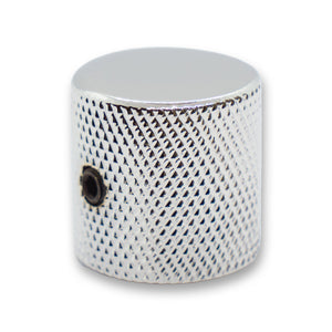 Knurled Flat Top Control Knob (Various Finishes) - Parts - WM Guitars