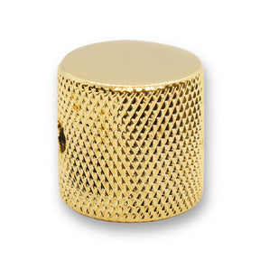 Knurled Flat Top Control Knob (Various Finishes) - Parts - WM Guitars