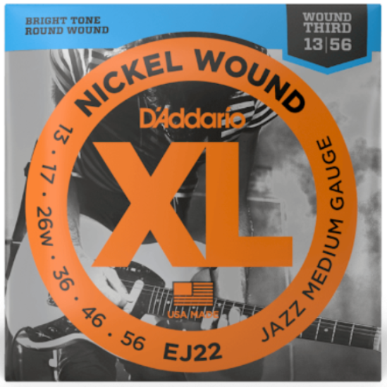 D'Addario XL Series Nickel Wound Electric Strings