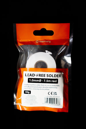 Lead Free Solder 1.0mmØ - 7.5m Reel - Tools - WM Guitars