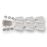 Machine Head Buttons and Fittings x6 Keystone/Tulip (Various Finishes) - parts - WM Guitars