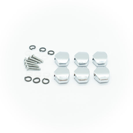 Machine Head Buttons and Fittings x6 Schaller Mini Style (Various Finishes) - parts - WM Guitars