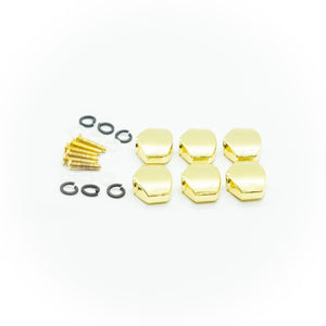 Machine Head Buttons and Fittings x6 Schaller Mini Style (Various Finishes) - parts - WM Guitars