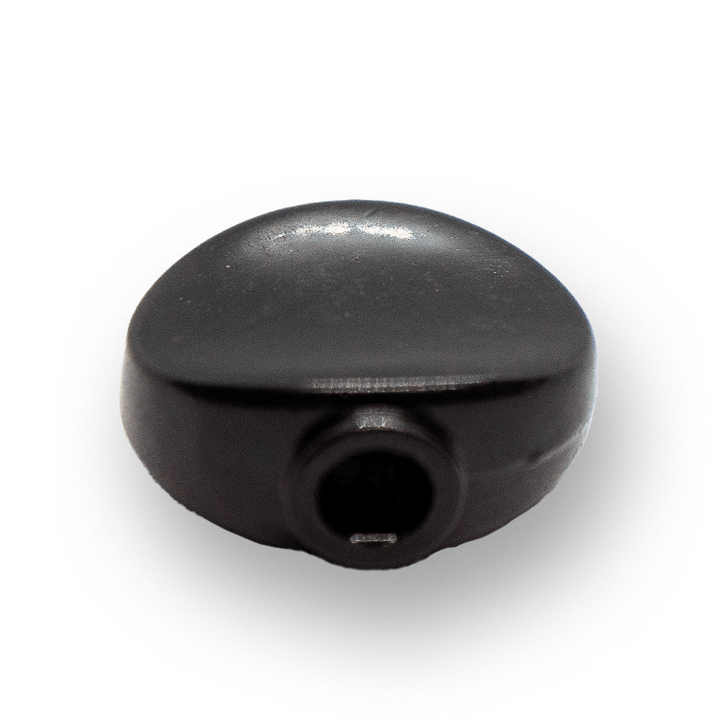Machine Head Buttons x 6 (Black) - Parts - WM Guitars
