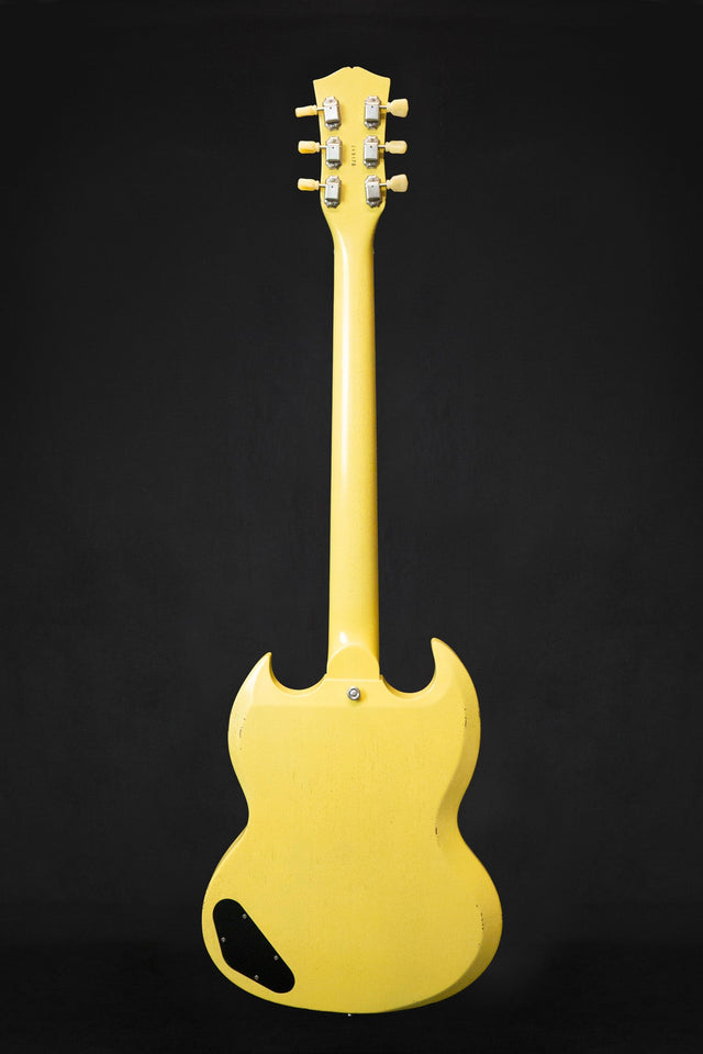 Maybach Albatroz '65 TV Yellow Aged Finish Electric Guitar - Electric Guitars - Maybach