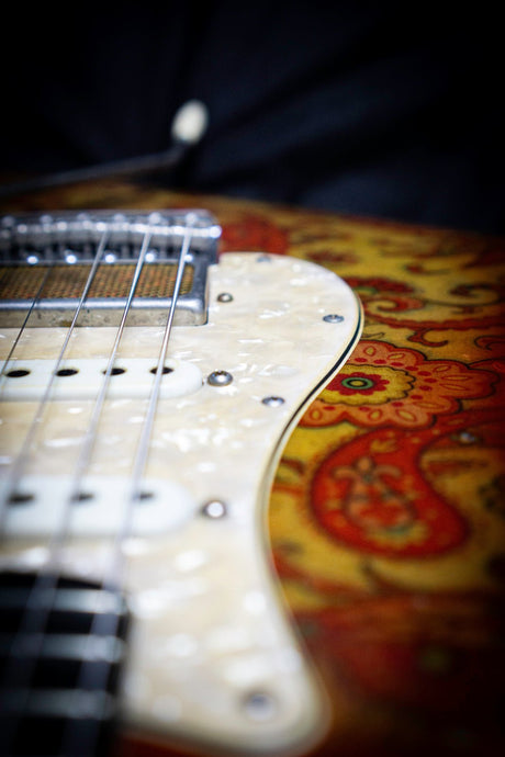 Maybach Stradovari 561 Nick Page Masterbuild - Orange Paisley - Electric Guitars - Maybach