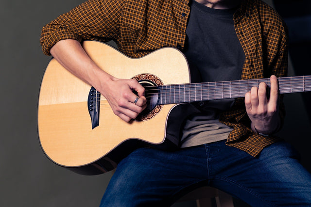 Mayson Duke Custom Acoustic Guitar - Grand Auditorium Cutaway w/ LR Baggs Anthem (MASTERBUILD) - Acoustic Guitars - Mayson