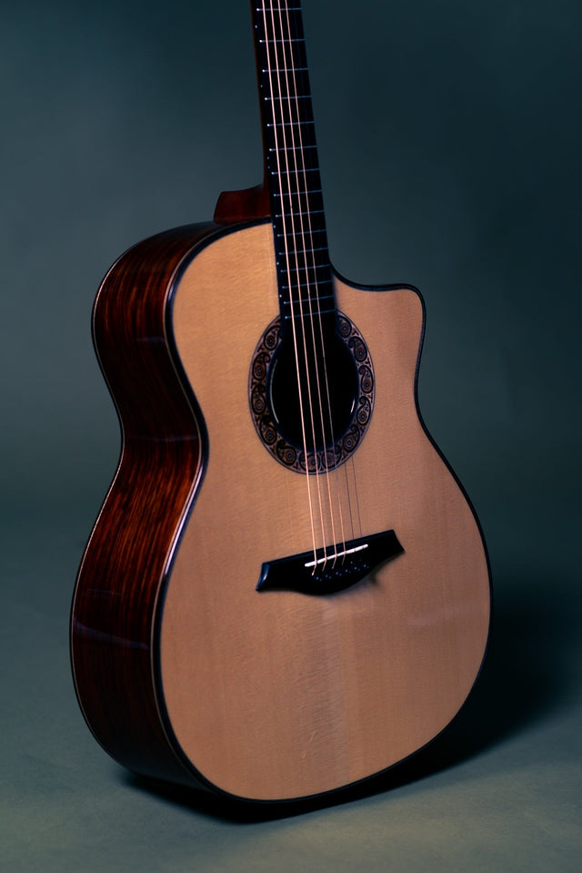 Mayson Duke Custom Acoustic Guitar - Grand Auditorium Cutaway w/ LR Baggs Anthem (MASTERBUILD) - Acoustic Guitars - Mayson