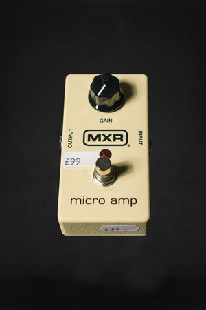 MXR Micro Amp Pedal - Effects Pedals - MXR