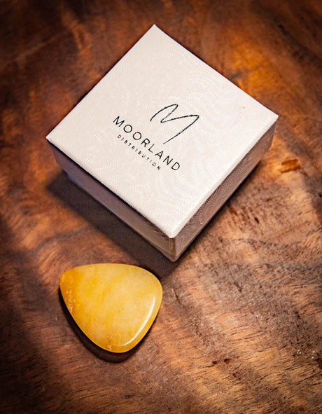 Natural Stone Guitar Picks (Various Types) | WM Guitars Exclusive - Picks - Moorland Distribution