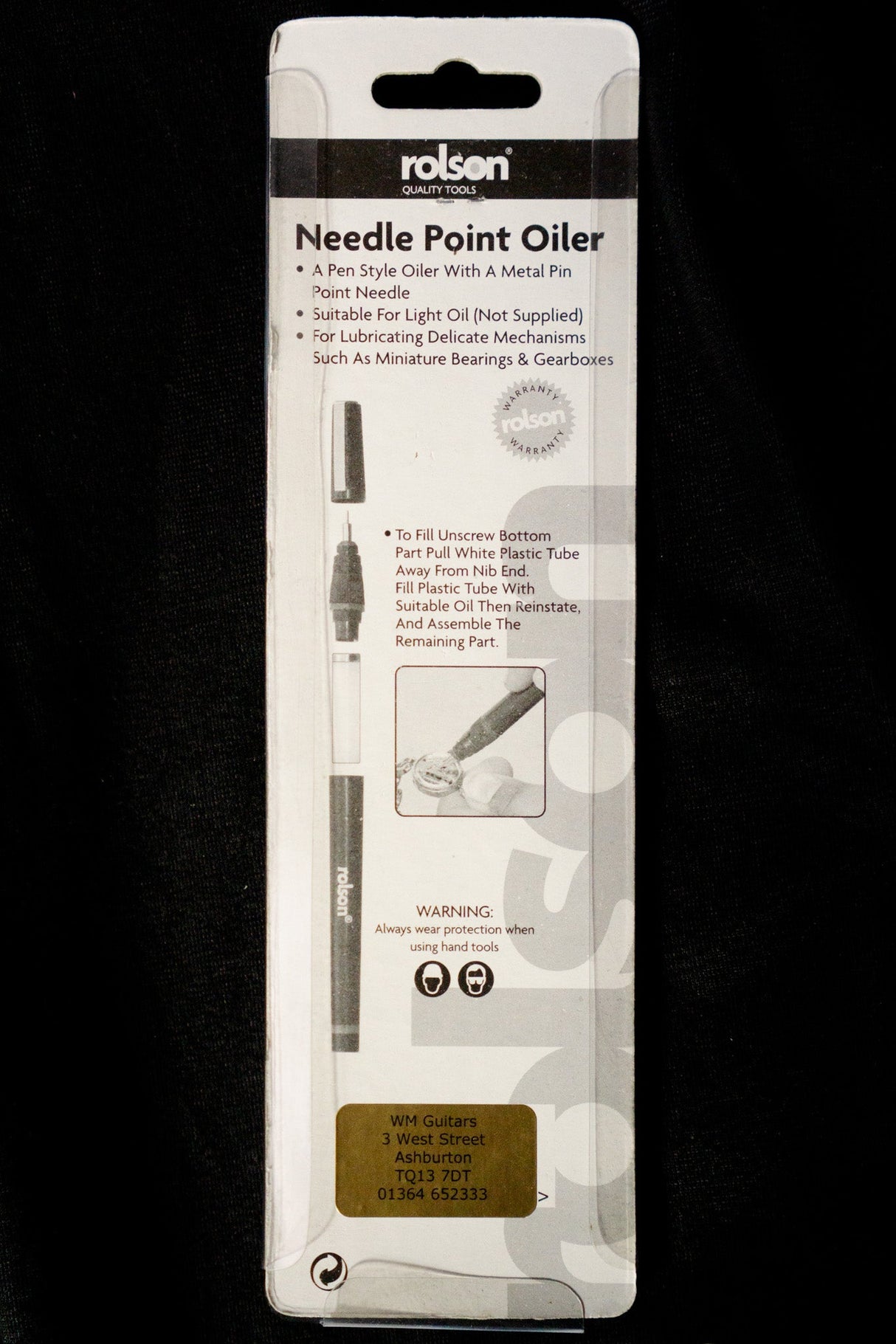 Needle Point Oiler - Tools - WM Guitars