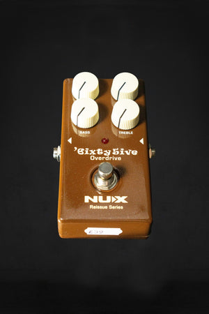 NU-X 6ixty 5ive Overdrive Pedal - Effect Pedals - NU-X