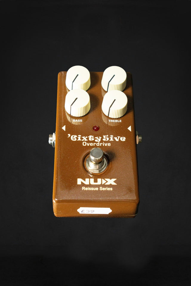 NU-X 6ixty 5ive Overdrive Pedal - Effect Pedals - NU-X