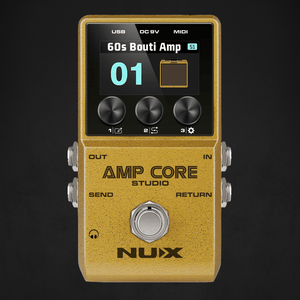 NU - X Amp Core Studio Guitar Pedal - Effects Pedals - NU - X