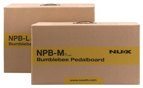 NU-X Bumblebee Pedalboards with Bag & Accessories - Effects Pedals - NU-X