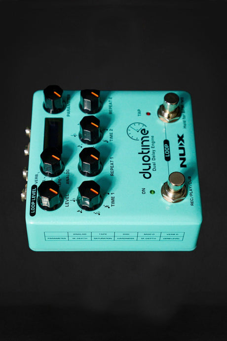 NU-X DuoTime Dual Delay Engine - Effects Pedals - NU-X