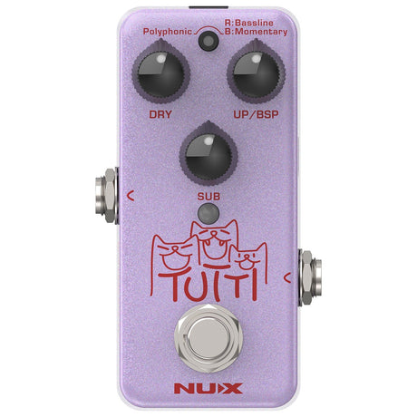 NU - X NPO - 2 Tutti Polyphonic Octave Pedal - Effect Pedals - NU - X