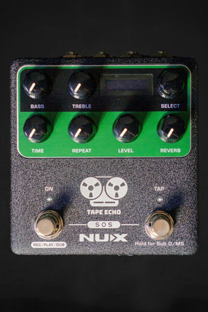 NU-X Tape Echo Emulator Pedal - Effects Pedals - NU-X
