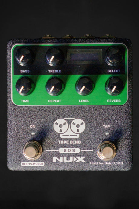 NU-X Tape Echo Emulator Pedal - Effects Pedals - NU-X